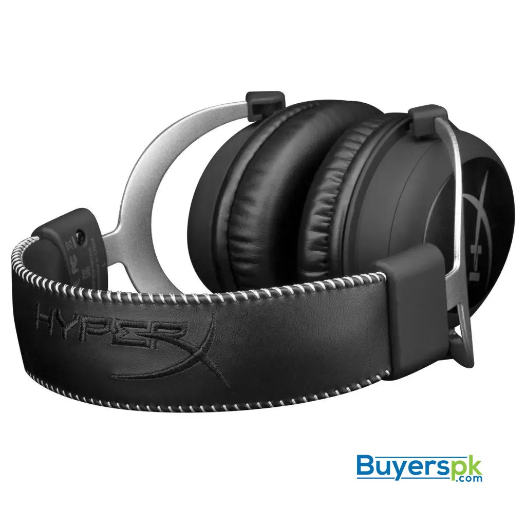 HyperX Cloud Pro Gaming Headset - Silver - with in-Line Audio Control for PS4 Xbox One and PC (HX-HSCL-SR/NA) - Headset HyperX Cloud Pro Gaming Headset - Silver - with in-Line Audio Control for PS4 Xbox One and PC (HX-HSCL-SR/NA) - Headset